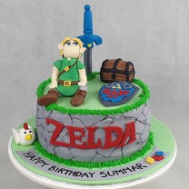 Legends of Zelda Cake (D,V)